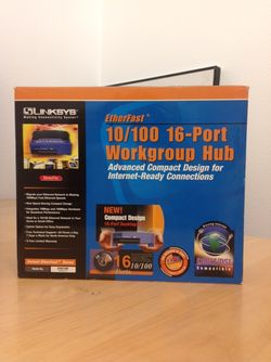 Linksys Ethernet 10/100 16-Port Workgroup Hub