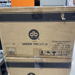 DB Drive WDX 15G2.4 Subwoofers 