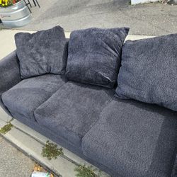 Free Couch Bob's Stevie Charcoal 78'' Sofa
