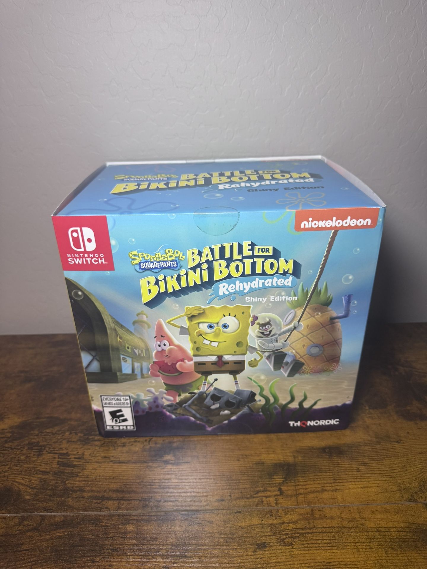 SpongeBob SquarePants Battle For Bikini Bottom Rehydrated Shiny Edition New Sealed! 