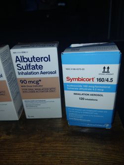 Symbicort  and albuterol