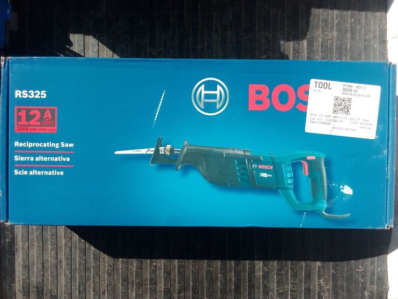 Bosch Reciprocating Saw 