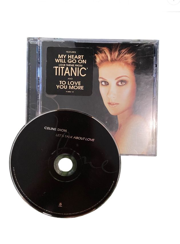 Let's Talk About Love Audio CD Celine Dion Titanic Songs