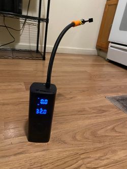 This portable tire inflator