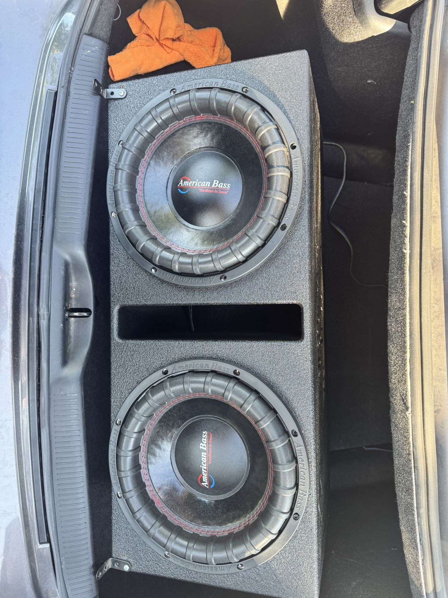 2 12” American Bass ELITE1244 4 Ohm