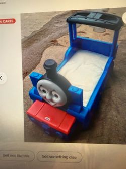 Vintage Thomas the train bed w tonic