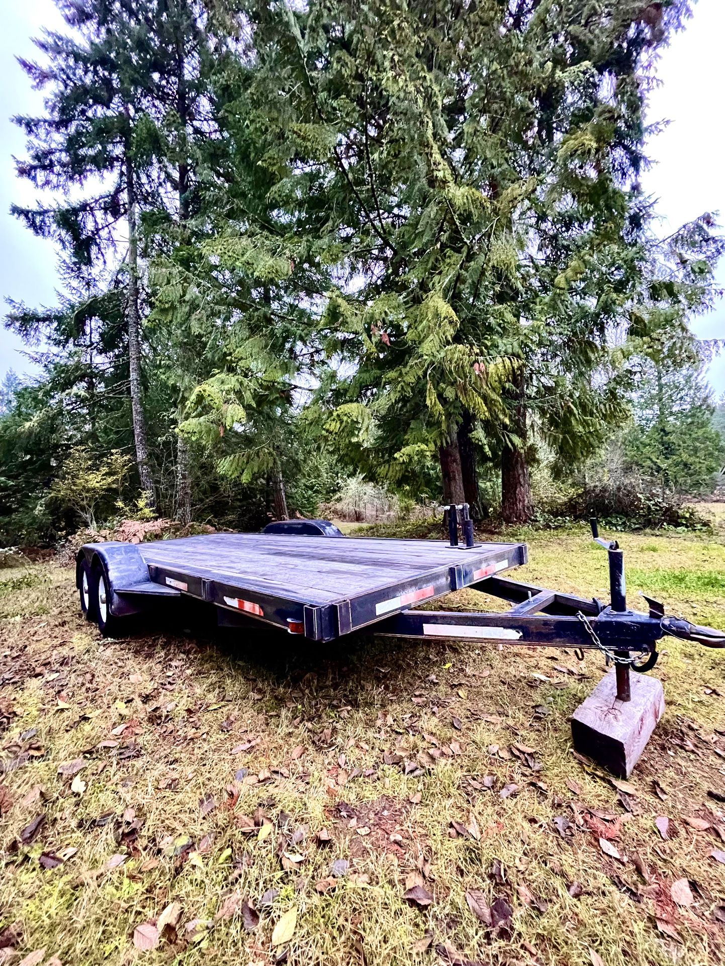 FS: 6x18 Flatbed Car Trailer w/ Heavy Duty Ramps 