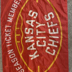 KC Chiefs Season Ticket Member Banner 
