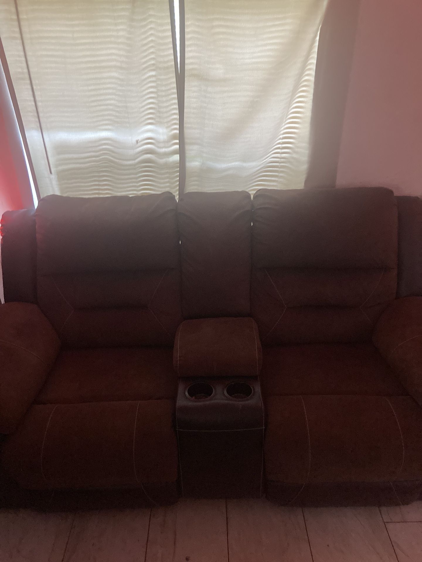 Two Living Rooms Sofa Feet Rest