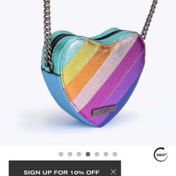 KURT GEIGER LONDON HEART PURSE