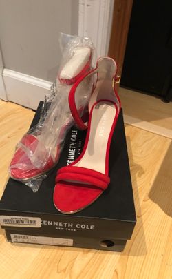 Brand New Kenneth Cole Red Heels -Size 6