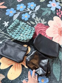 Bundle of makeup bags