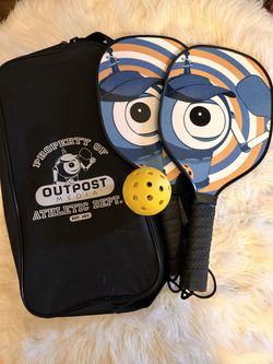 Outpost Media Pickleball Set
