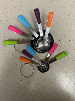 Stainless Steel Measuring Cup & Spoon Set