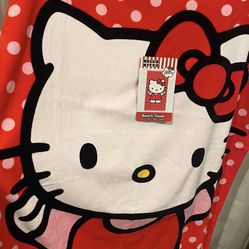 Hello Kitty  Large  Towel