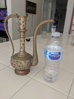 Brass coffee pot antique