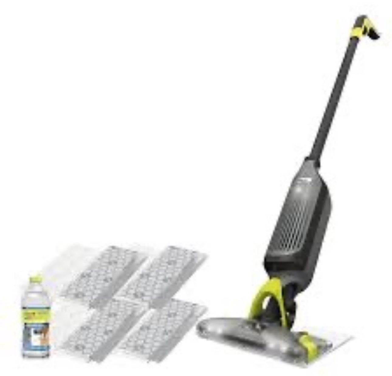 Shark VM252 VACMOP Pro Cordless Hard Floor Vacuum Mop w/ Pads Cleaning Solution