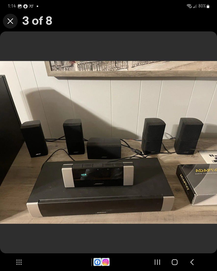 Bose Lifestyle V20 Home Theater System 