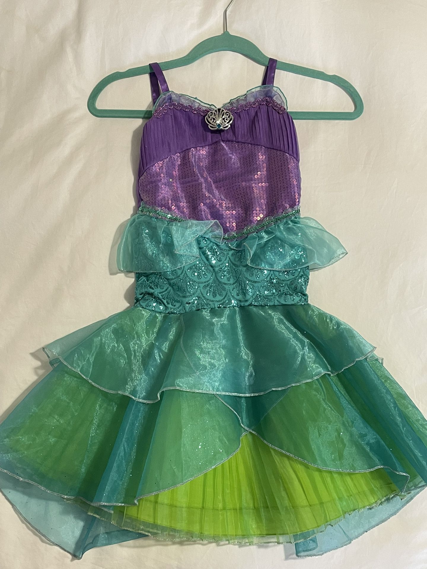 Disney Mermaid Ariel Dress Costume 