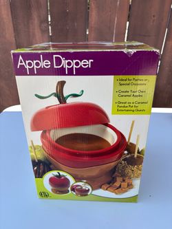 Apple Dipper Caramel Apple Fondue Pot