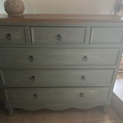 Blue Dresser