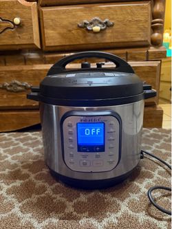 6 Qt Instant Pot Duo Nova – Pressure Cooker