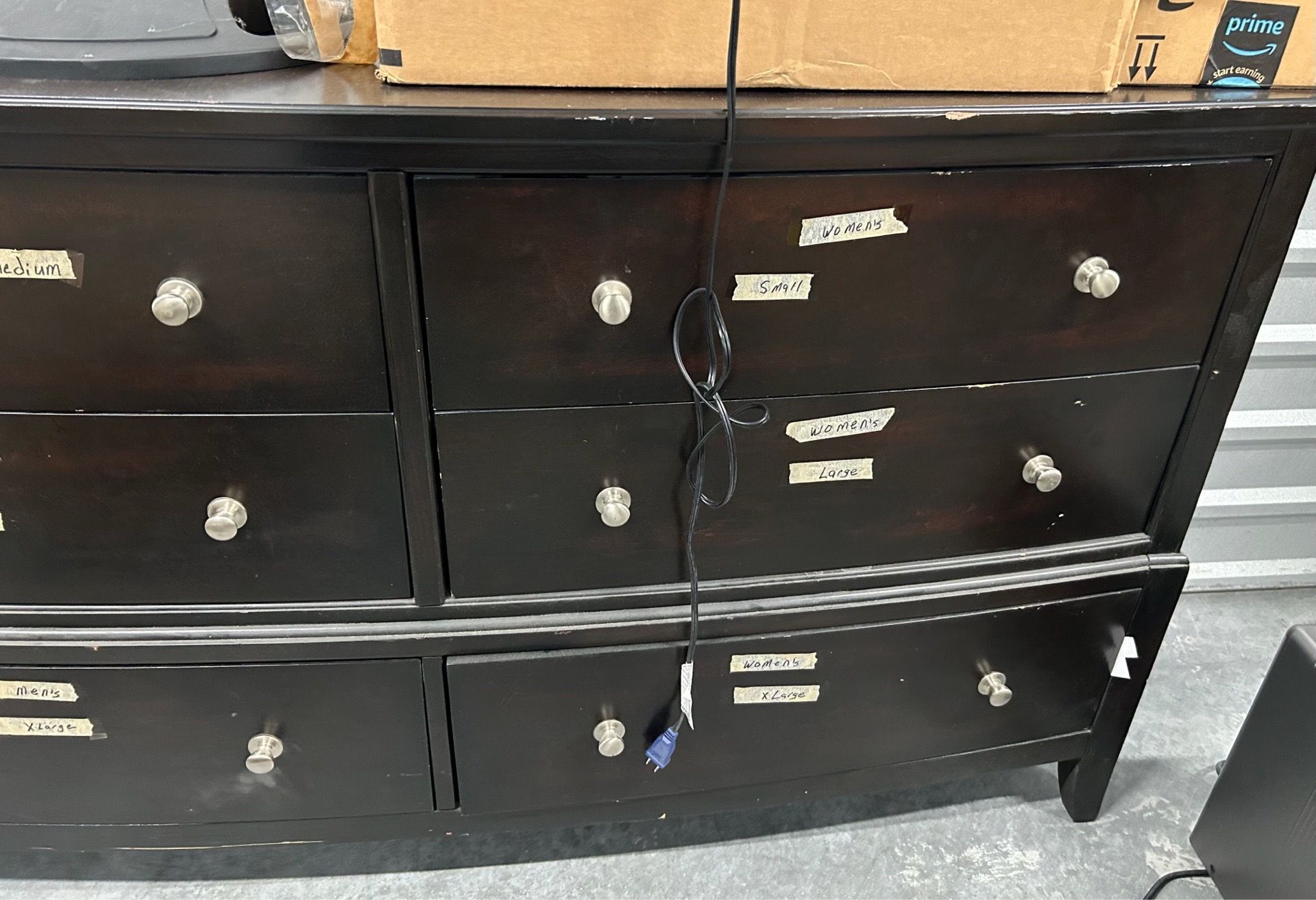 Large Real Wood Dresser – Solid Wood Storage