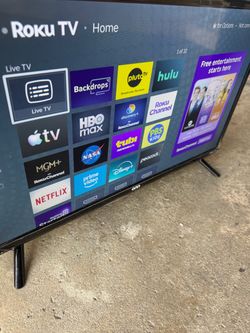 Onn Roku 24” smart tv no remote but one can be programmed with usb and hdmi ports