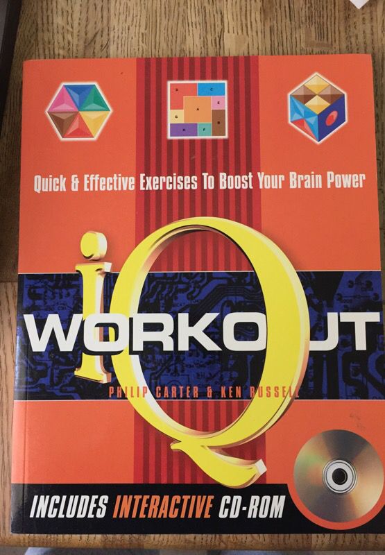 Book- IQ Workout incl. interactive CD
