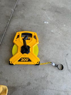 DEWALT 300ft Long Tape Measure Reel