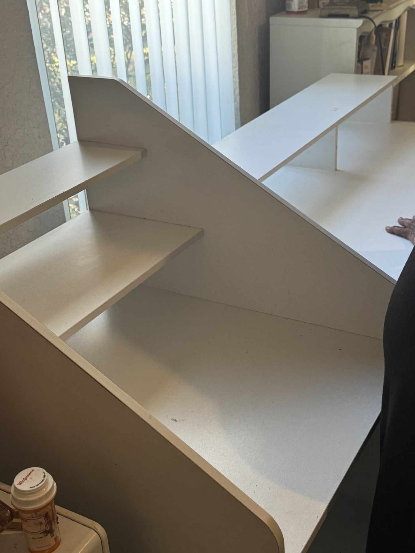Desk And Shelf