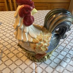Rooster Cookie Jar