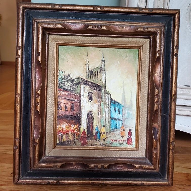 Oil Painting Rene Caron (1965)