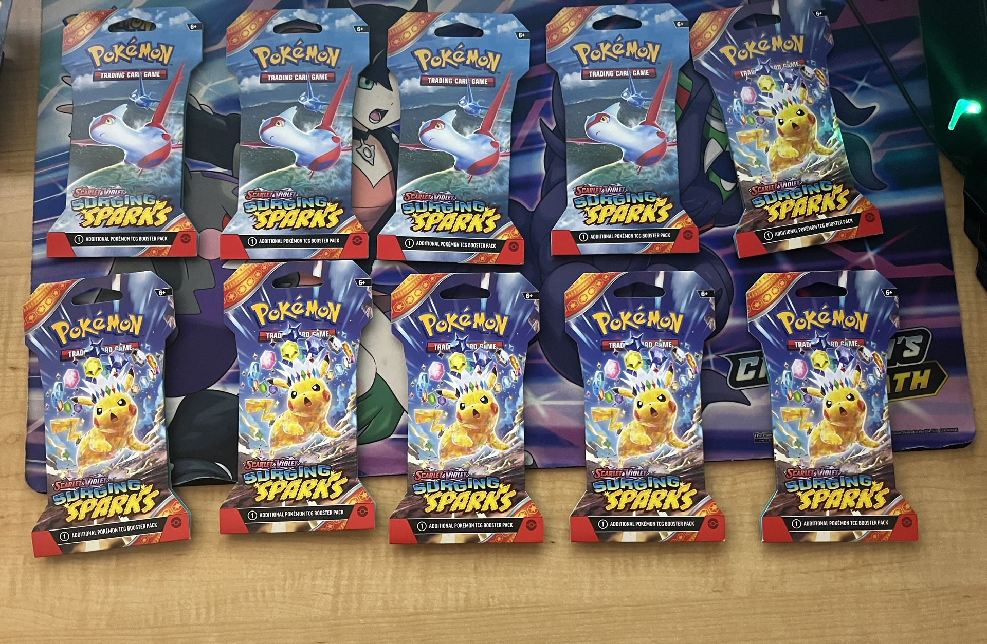 Pokémon Surgeon Sparks booster Pack