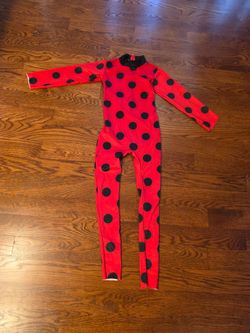 Miraculous Ladybug Cosplay Costume Bodysuit Jumpsuit Kids Size Medium M