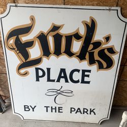 Double Sided Wood Sign