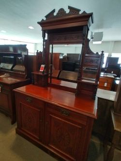 Walnut Sideboard c