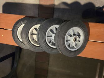 Flatfree wheels 10x2"  $25