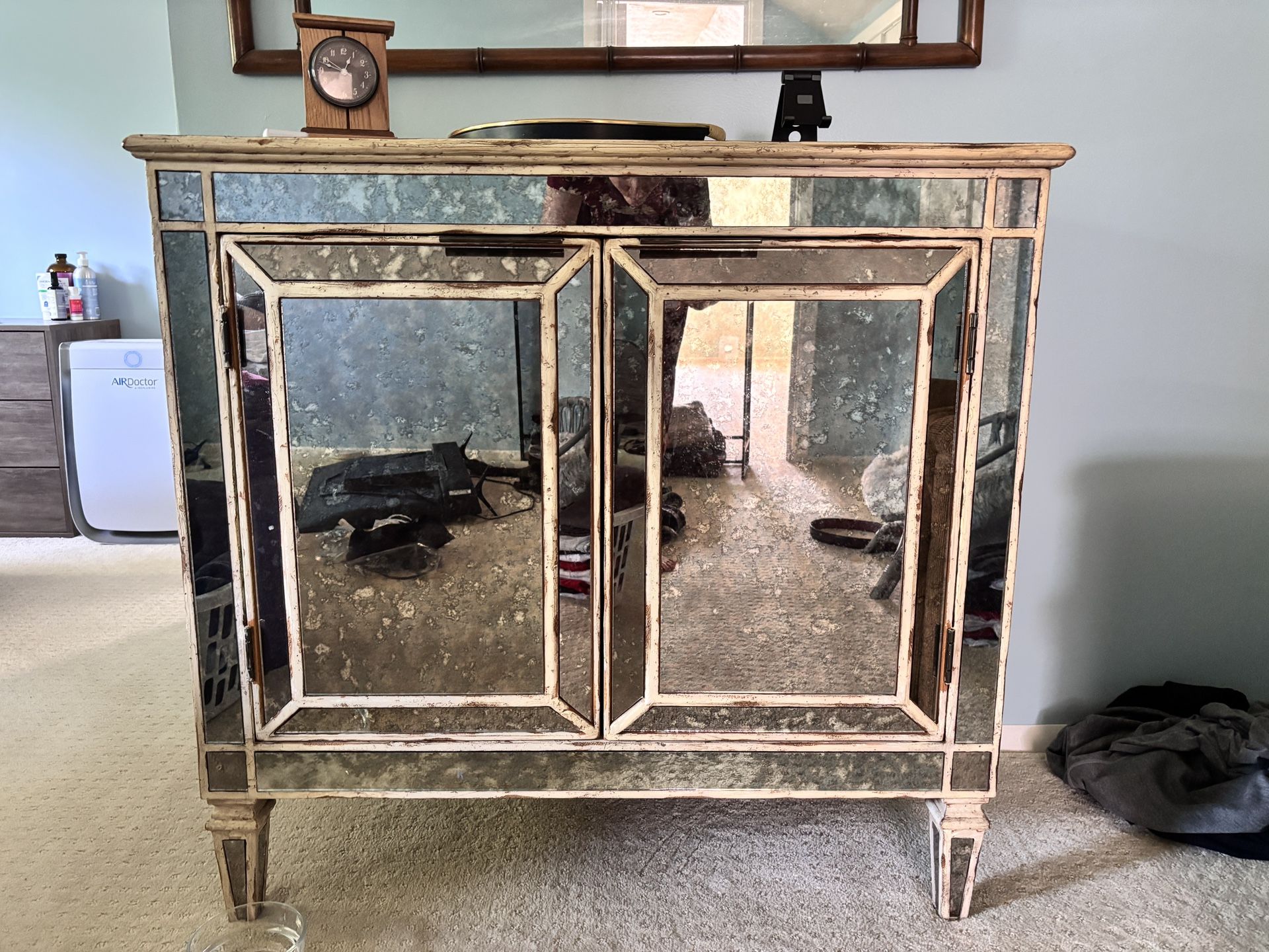 Designer Mirror Chest