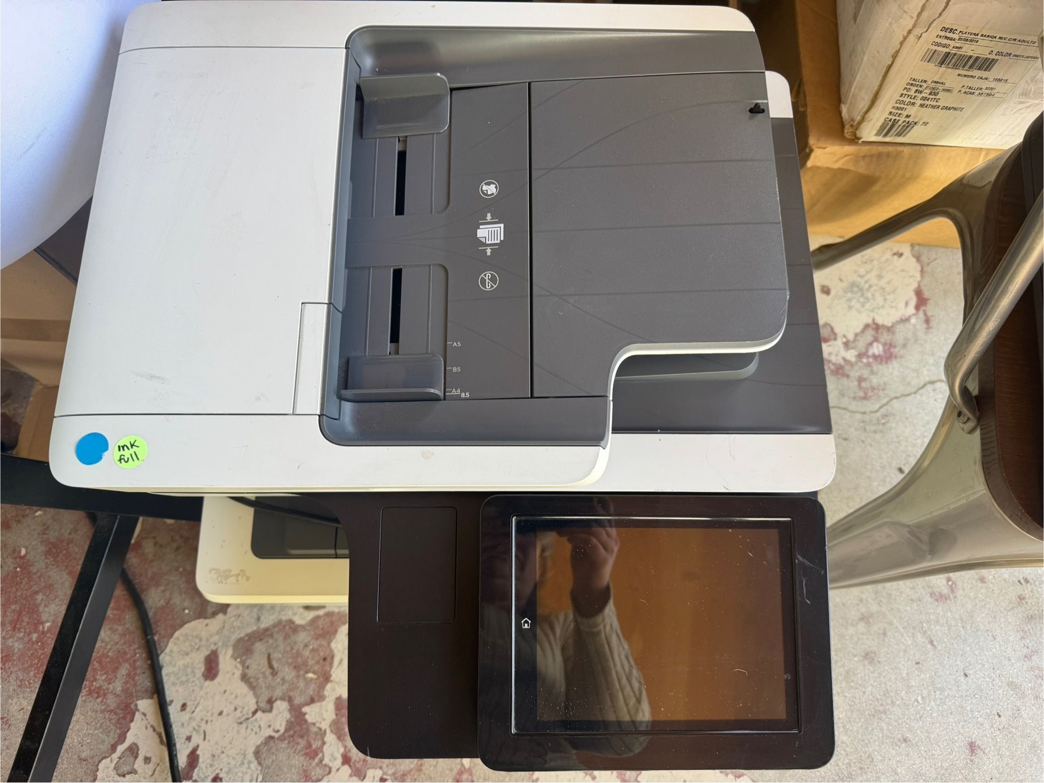 HP LaserJet Enterprise Flow MFP M527