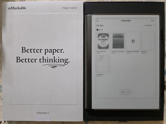reMarkable 2 w/Marker Plus and Case