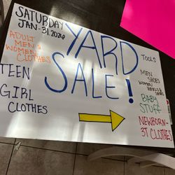 Big Yard Sale 