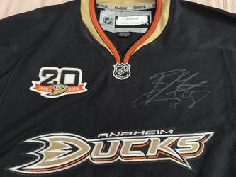 Ducks: 20th Ann., Ryan Getzlaf Signed Jersey $250.00-New