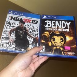 PlayStation 4 & 5 Video Game PS5 PS4 NBA 2K19 Basketball Bendy And The Ink Machine