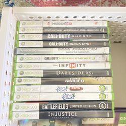 XBOX 360 - game Lot