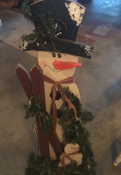 Snowman light up