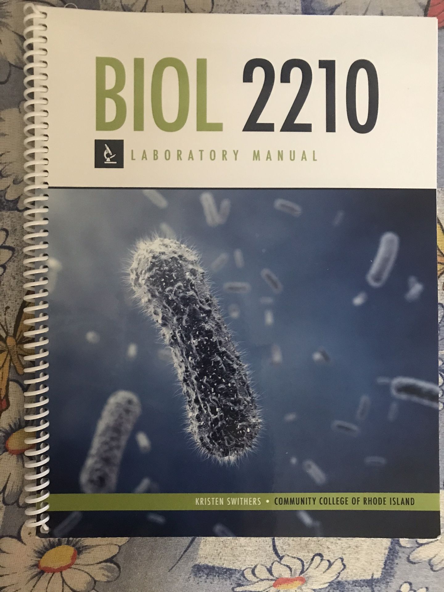 $50 biol 2210 laboratory manual ccri