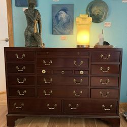 Solid Mahogany Chest