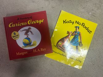 Curious George Treasury book &  Katy No Pocket by H.A. Rey