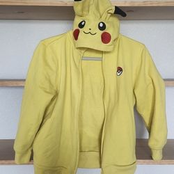 Yellow Pikachu Kids Jacket